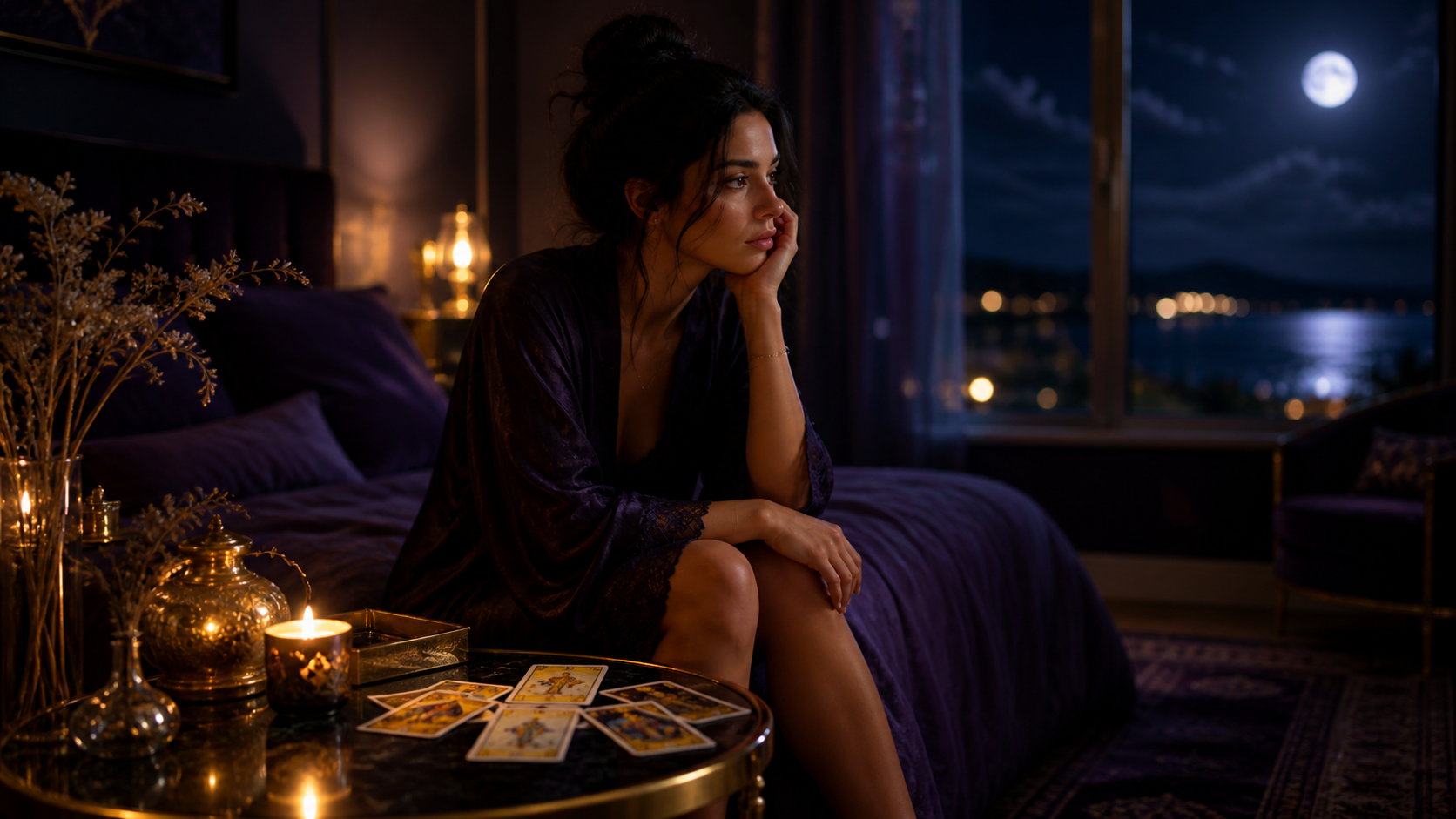 Por que não consigo parar de pensar nessa pessoa? O que o tarot pode revelar sobre esse vínculo