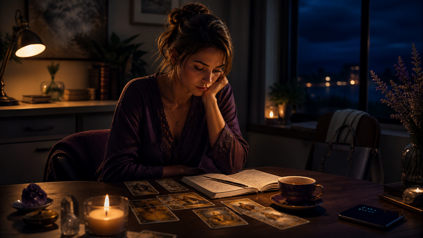 Quando a ansiedade no amor começa a atrapalhar sua vida: como o tarot pode ajudar a trazer clareza